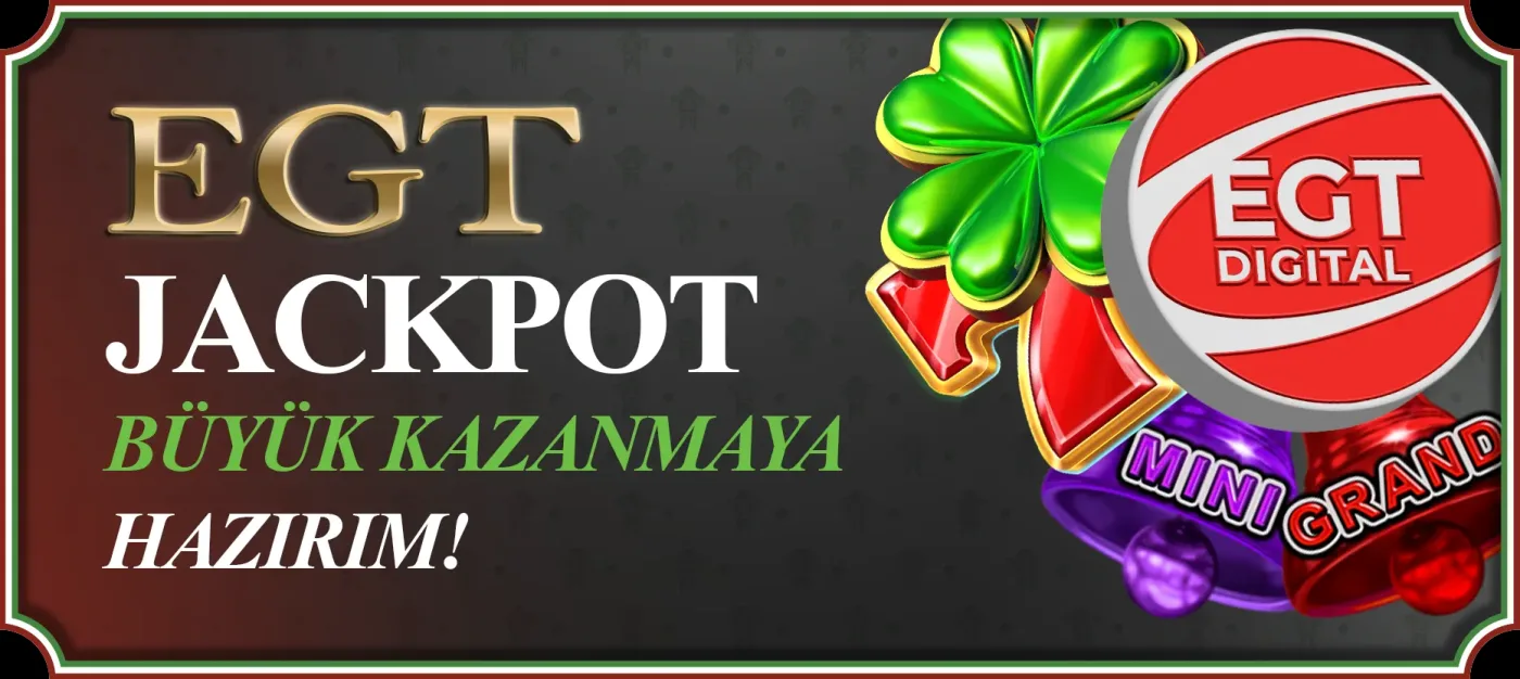 EGT Digital jackpot havuzu